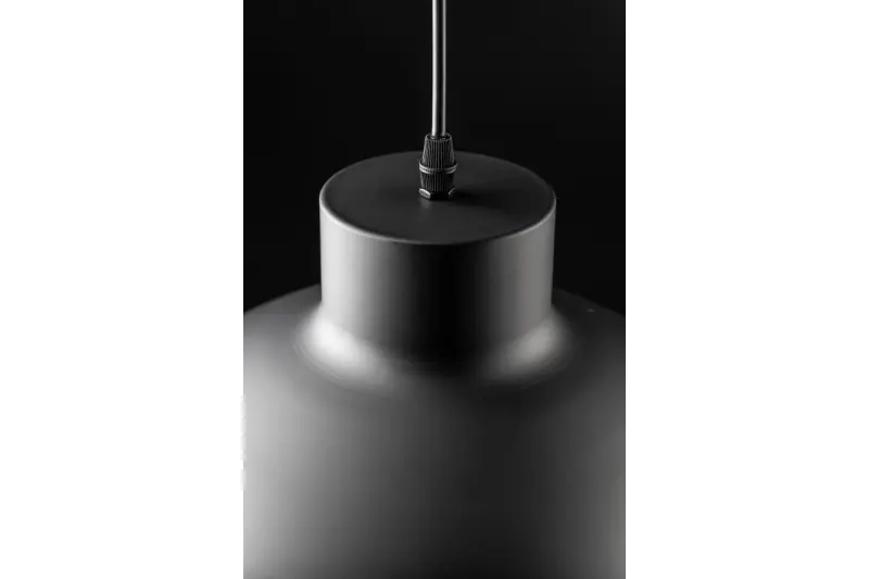 Decorațiunea Goldi, lustră modernă neagră cu accente aurii, diametru de 42 cm, 4113.