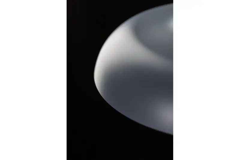 Decorațiuni Skandi modernă, lampă suspendată gri cu diametrul de 35 cm, 7368.