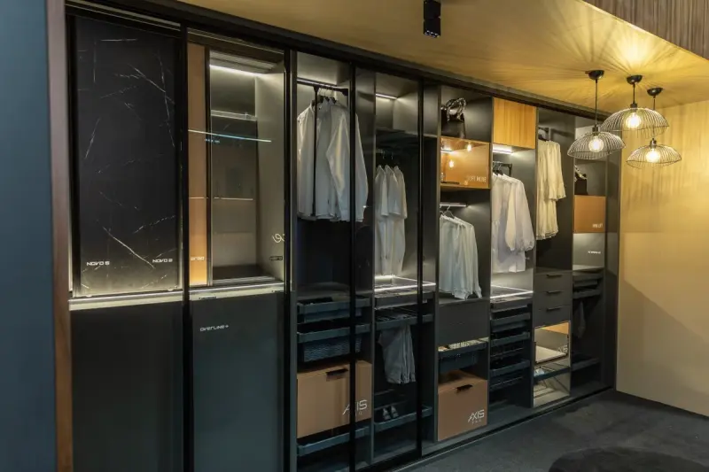 Decorul pendulului vintage din sârmă neagră cu diametru de 50 cm, 4151.