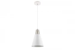 Decorațiuni Gianni, lustră albă elegantă cu diametrul de 22 cm, cod 8075.