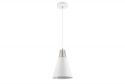 Decorațiuni Gianni, lustră albă elegantă cu diametrul de 22 cm, cod 8075.