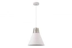 Decorațiunea Gianni este un elegant lustru alb de 32 cm în diametru, model 8150.