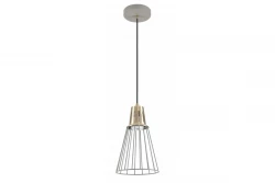 Decorul Kaliope este un lustru modern cu fir gri, cu diametrul de 18 cm. 8143.