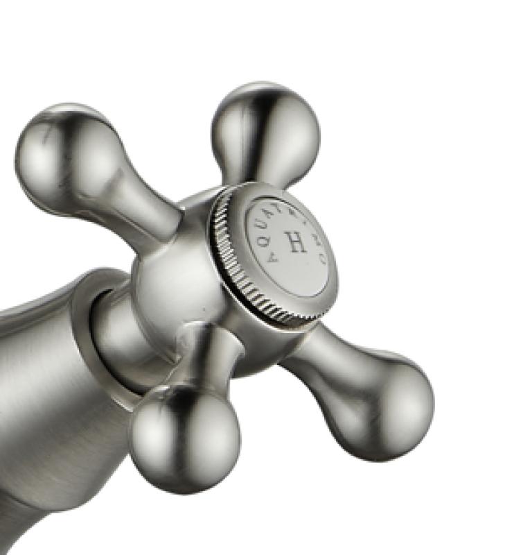 AquaTrimo Windsor robinet clasic pentru bucătărie nostalgic cu duză unghiulară oțel inoxidabil 21WS7531NM