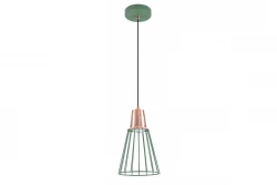 Decorul Kaliope este un candelabru modern cu fir verde, având un diametru de 18 cm, cod 8044.