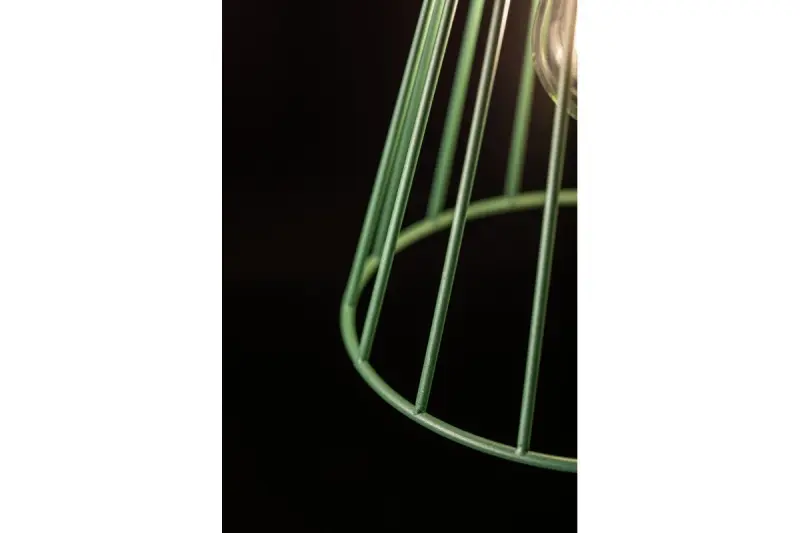 Decorul Kaliope este un candelabru modern cu fir verde, având un diametru de 18 cm, cod 8044.