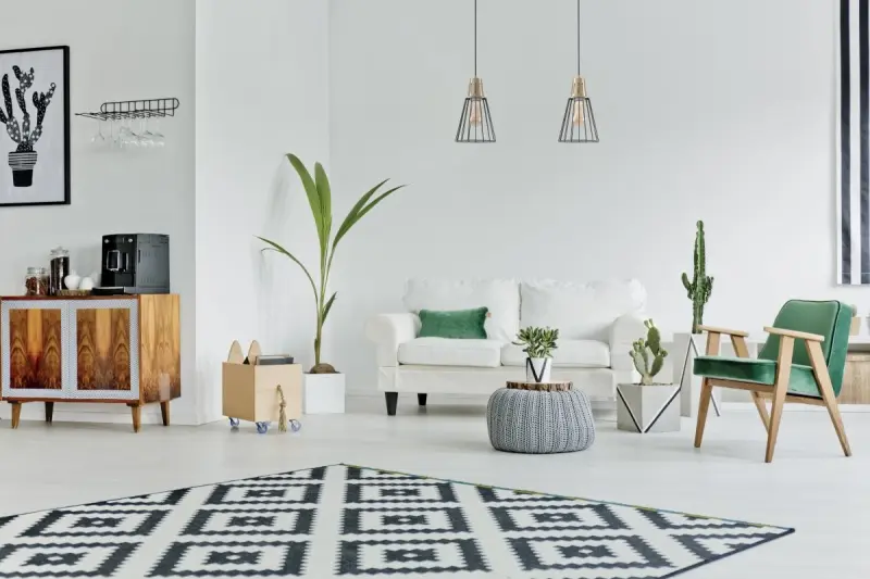 Decorul Kaliope este un candelabru modern cu fir verde, având un diametru de 18 cm, cod 8044.