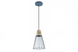 Decorul Kaliope este un lămpior suspendat în nuanțe de albastru, cu un diametru de 18 cm. 8266
