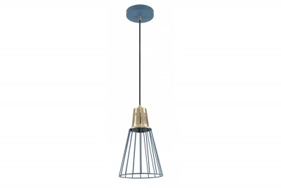 Decorul Kaliope este un lămpior suspendat în nuanțe de albastru, cu un diametru de 18 cm. 8266