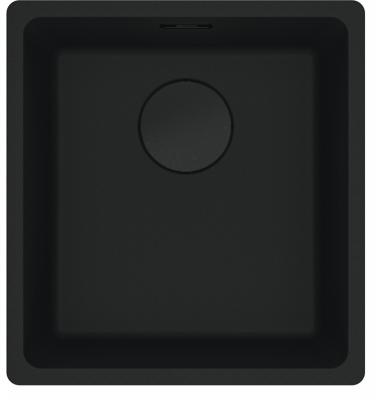 Franke Maris MRG 110-37 Fragranite ediție neagră chiuvetă de sub blat negru mat