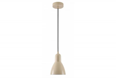 Lustra suspendată Decor Etore, culoare bej, cablu negru 2089