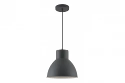 Decorațiunea pendul Dante, de culoare neagră mată, cu interiorul alb, are un diametru de 27,5 cm. 2119.