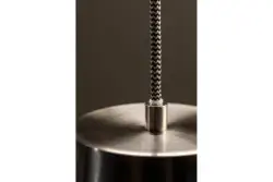 Lustra suspendată Artemia decor alb cu finisaj industrial, diametru de 34,5 cm, 2508.