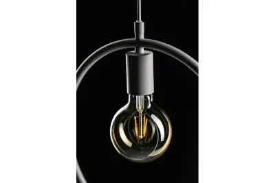 Decor Fija gri orb suspendat cu un singur punct 2935