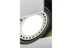 Lampă de tavan Decor Verso alb-negru cu cap mobil 1 sursă de lumină 4236.