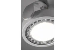 Lampă de tavan sau perete Decor Wally, albă, cu cap reglabil și o sursă de lumină 4342.