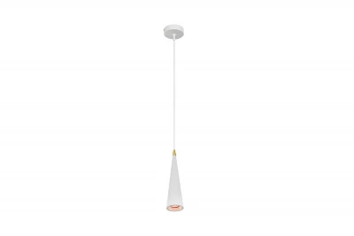 Decor Evi lustră suspendată conică din aluminiu alb 4397