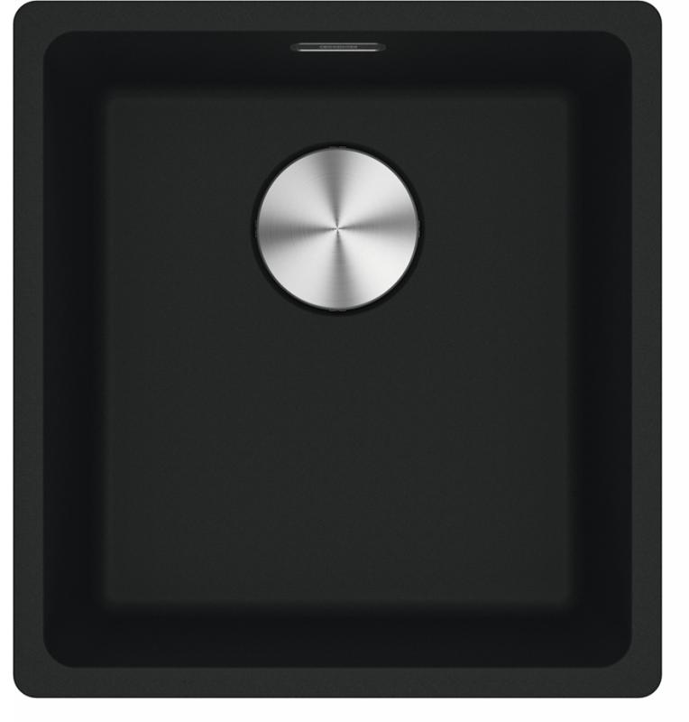 Franke Maris MRG 110-37 Fragranite mat negru chiuvetă submontată