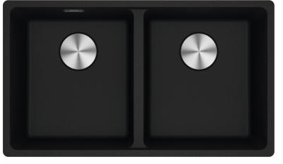 Franke Maris MRG 220-35-35 Fragranite onyx chiuvetă dublă de suprafață