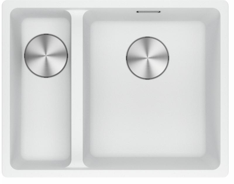 Franke Maris MRG 160-34-15 Fragranite Polar white chiuveta Dreapta pentru montaj sub blat