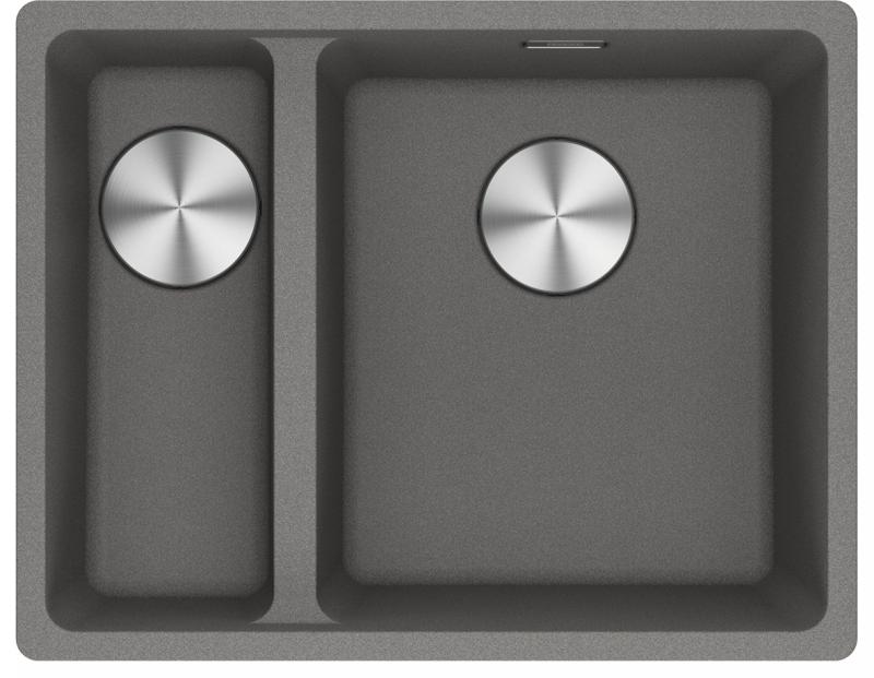 Franke Maris MRG 260-34-15 Chiuvetă din granit gri Fragranite cu partea dreapta pentru montaj la nivel