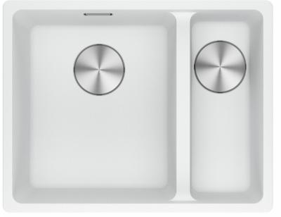 Chiuveta Franke Maris MRG 260-34-15 Fragranite Polar White cu latura stânga pentru montare la nivelul blatului