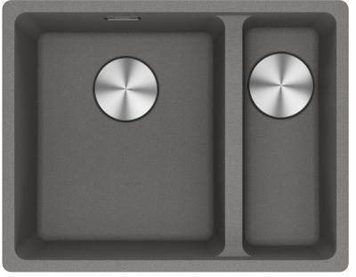 Franke Maris MRG 260-34-15 Fragranite Stone gri chiuvetă cu vas pe partea stângă încorporabilă