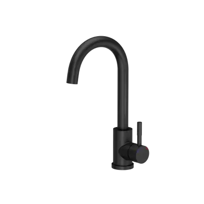 Chiuvetă de granit negru Quadri Kendal, 77x44 cu suprafață de scurgere, robinet de bucătărie și dozator de săpun 1208957888.
