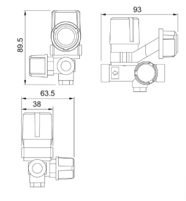 Franke Maris water hub 4L boiler 3-1 cu robinet mecanic de apă clocotită Twist crom 160.0705.687