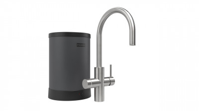 Franke Maris water hub 4L boiler 3-1 cu robinet electronic de apă fierbinte Touch din oțel inoxidabil 160.0702.531