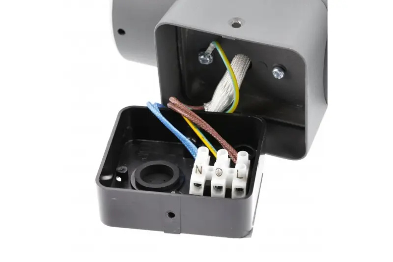 Iluminatul de grădină Lighting Corta, lampa de perete în culoarea antracită pentru 2 surse de lumină 1289002.