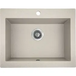 Ferma Aquadesign între sau deasupra chiuvetei de granit bej nisip 58x49cm 1208958164.