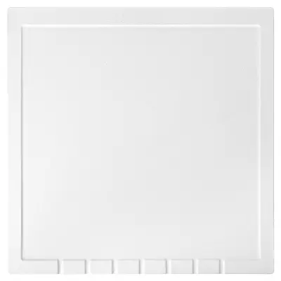 Aquadesign Unix Suport de scurgere din granit 35x35cm alb 1208958212