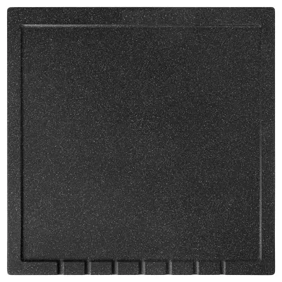 Aquadesign Unix  Suport de scurgere din granit 35x35cm negru 1208958214