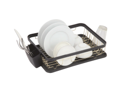 EPKA Dish negru/aur uscător de vase oțel 43.3x10.5x32cm 1208958249