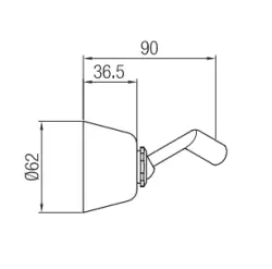 Suportul reglabil pentru duș manual PB Unix din oțel inoxidabil 1208958355.