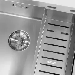 Lorreine SP seria chiuvetă inox 45x51 cm cu orificiu pentru robinet bancă 40SPTH