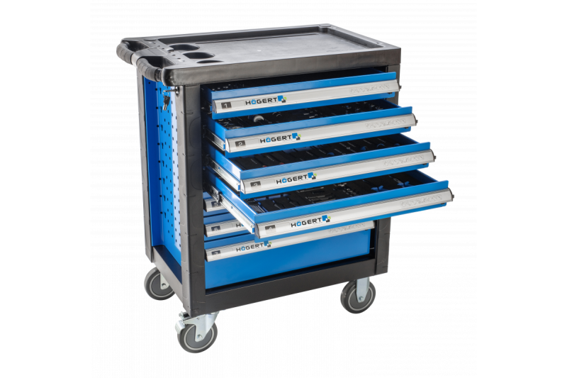 Hoegert Dulap de lucru cu 7 sertare 1208962007