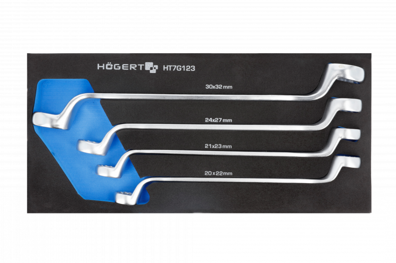 Hoegert Set de chei cu capete deschise duble 1208962033
