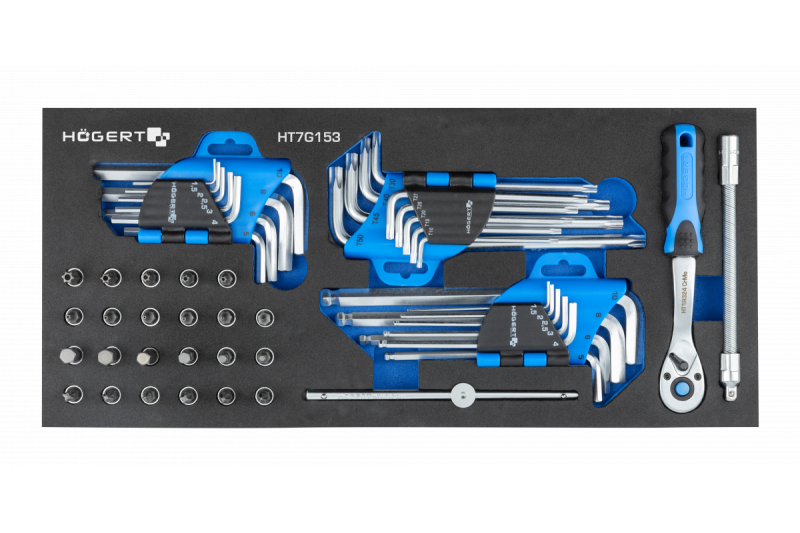 Hoegert Set de chei hexagonale 53 buc. 1208962060