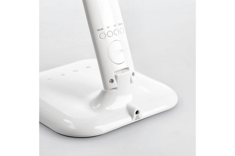 Decor Lampă de masă GALACTIC LED 5W 240lm AC220-240V 50/60Hz culori schimbabile (3000K 4000K 6000K) calendar alarmă termometru corp alb 1208962484