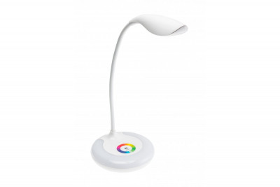 Decor Lampă de masă GALACTIC LED 5W 240lm 5V DC 4000K RGB bază USB încărcare corp alb. 1208962485