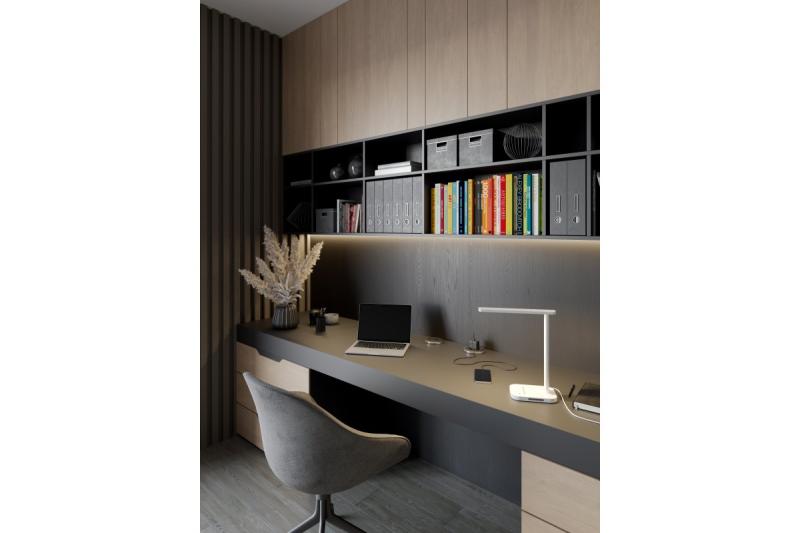 Decor Lampă de birou Gale 8 W 550lm AC220-240V 5-CCT 10 trepte de reglare a luminozității PF>0 5 RA>80 alb 1208962486