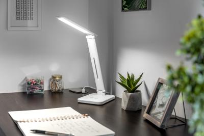 Decor Lampă de birou cu LED IZUKA 6W 400lm AC220-240V 50/60Hz încărcător inductiv CCT alb 1208962496