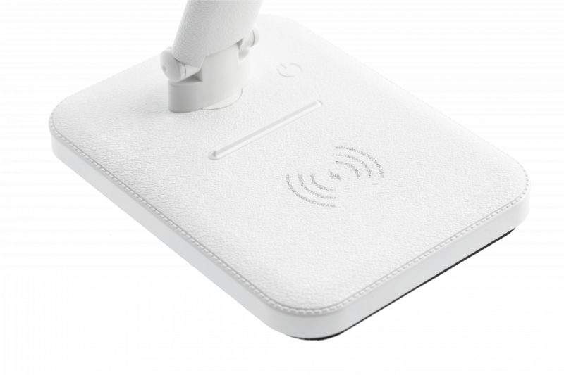 Decor Lampă de birou cu LED IZUKA 6W 400lm AC220-240V 50/60Hz încărcător inductiv CCT alb 1208962496