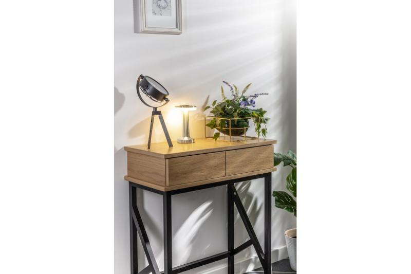 Decor Lampă de birou Monum 3W 200lm DC 5V 1A 3000 K 3 buc. Reglare intensitate baterie 1800 mAh inox. 1208962503