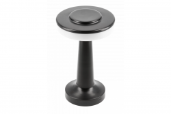 Decor Lampă de birou Monum 3W 200lm DC 5V 1A 3000 K 3 grade. Baterie reglabilă de 1800 mAh, culoare neagră. 1208962504