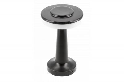 Decor Lampă de birou Monum 3W 200lm DC 5V 1A 3000 K 3 grade. Baterie reglabilă de 1800 mAh, culoare neagră. 1208962504