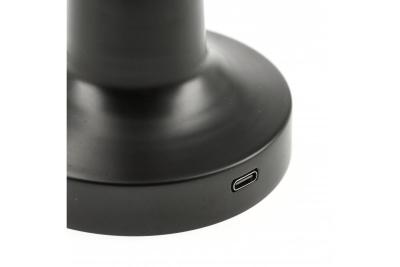 Decor Lampă de birou Monum 3W 200lm DC 5V 1A 3000 K 3 grade. Baterie reglabilă de 1800 mAh, culoare neagră. 1208962504