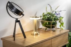 Decor Lampă de birou Monum 3W 200lm DC 5V 1A 3000 K 3 buc. Reglare intensitate baterie 1800 mAh aur 1208962505